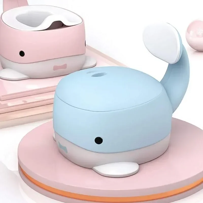 Toddler Potty Training Seat - Sevimli balina Bunny çocuk lazımlık eğitim