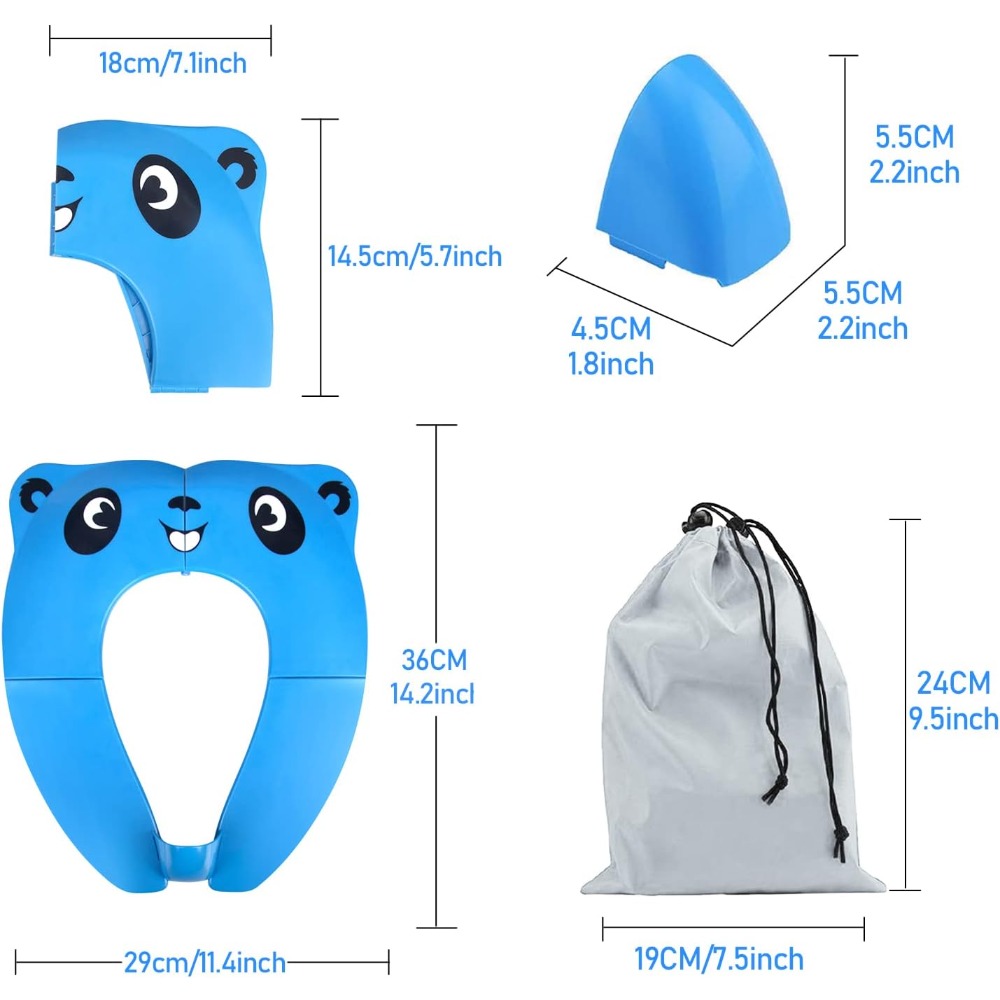 Taşınabilir Katlanabilir Kayma - Toddler Potty Training Seat incelemesi ve fiyatı